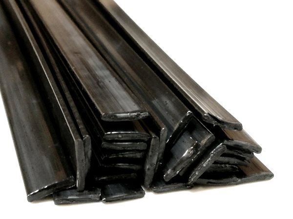 Plastic welding rods PA 6.6 8x1mm Flat Black 25 rods | az-reptec